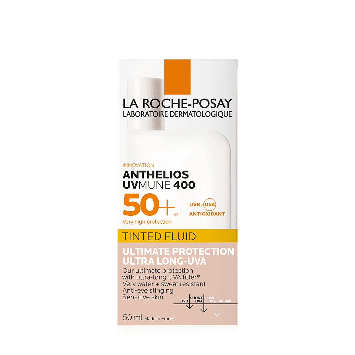 la-roche-posay-anthelios-uvmune-400-invisible-fluid-tinted-spf50-50ml - 3